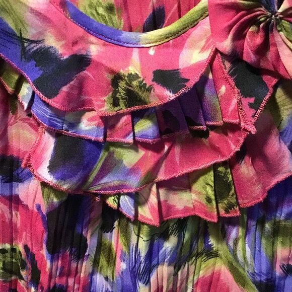 Blouse by Sunny Leigh Size petite large - Picture 2 of 3